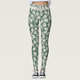 Legging Flor personalizada esmeralda verde antes do casame