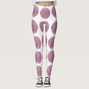 Legging Flor rosa Espumante
