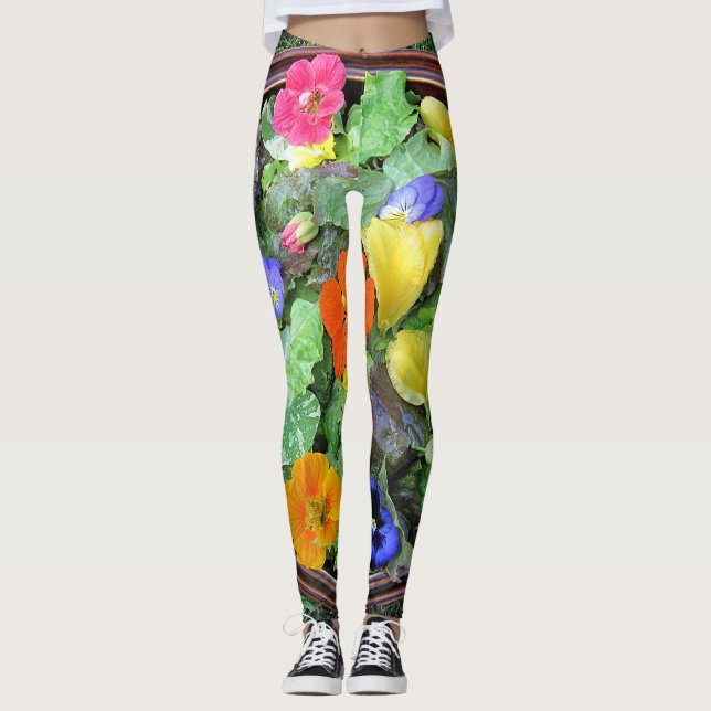 Legging Flor Salad Bowl (Frente)