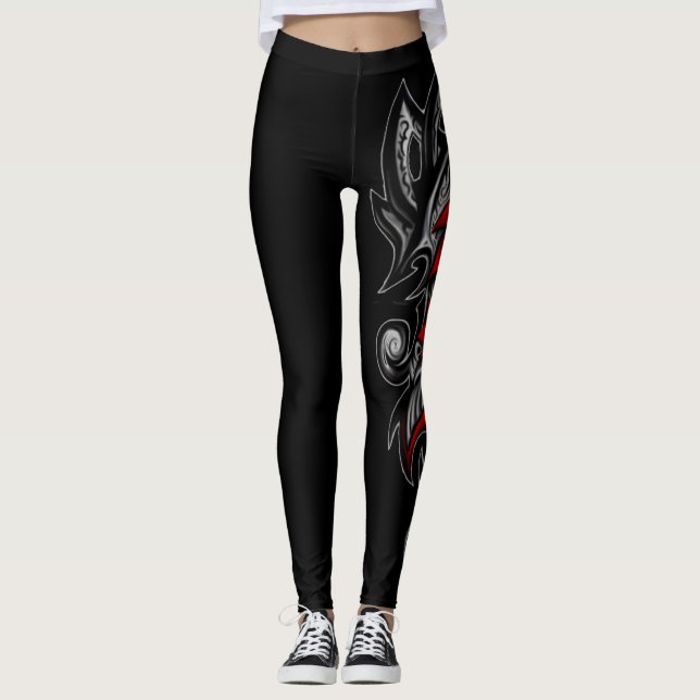 Legging Flor Tribal (Frente)