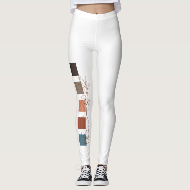 Legging Flor Vase (Frente)