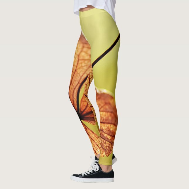 Legging Flor | Zazzle_Growth. (Esquerda)