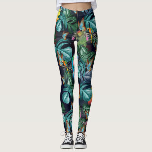 Legging Flora Tropical Paraíso no Sunset