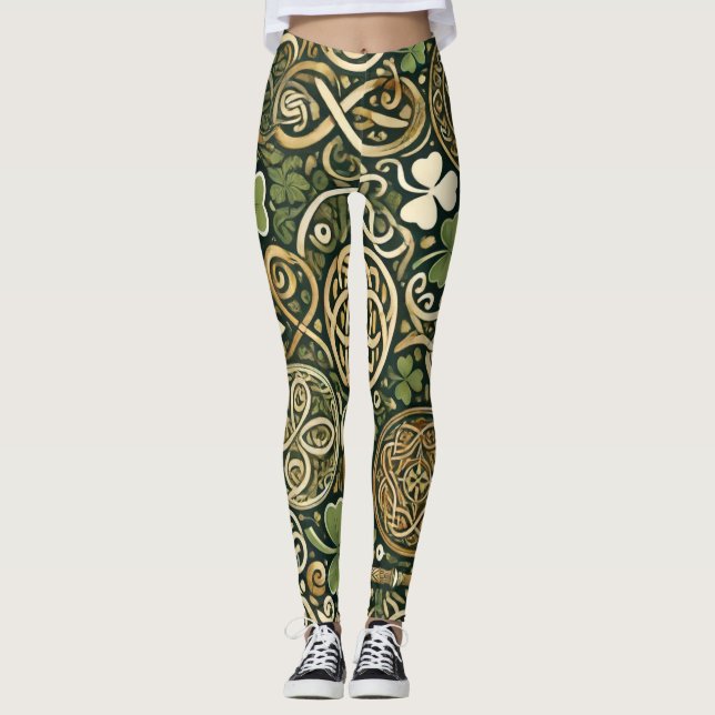 Legging Floração Celta (Frente)