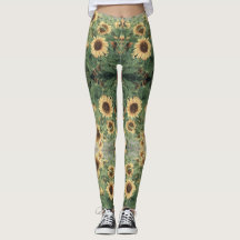 Floral Boho Hippie Sunflower