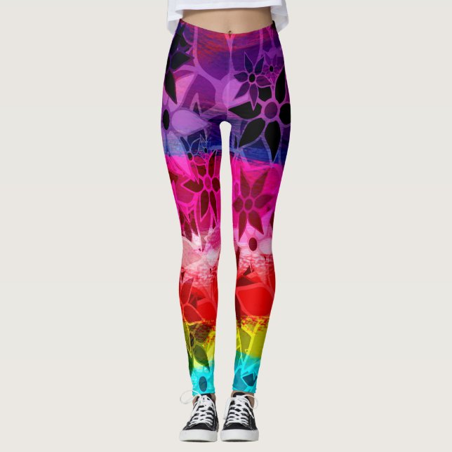 Legging Floral Colorida nº 8 (Frente)