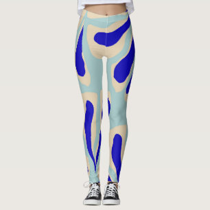Legging Floral Contemporâneo: Moda Sem Costura.