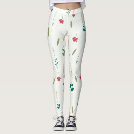 Legging Floral de Primavera de Flor