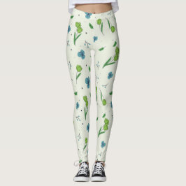 Legging Floral de Primavera de Flor