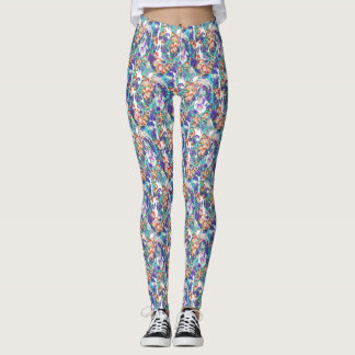 Legging floral dragon