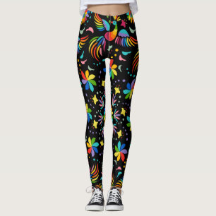 Legging Floral E Glamor - Padrão Invisível Verão
