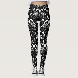 Legging Floral elegante