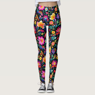 Legging Floral Fiesta mexicana