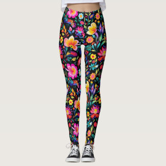 Legging Floral Fiesta mexicana
