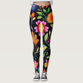 Legging Floral Fiesta mexicana