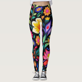 Legging Floral Fiesta mexicana