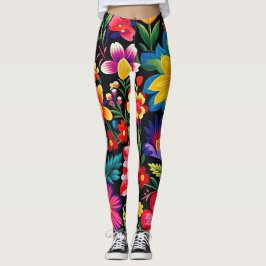Legging Floral Fiesta mexicana