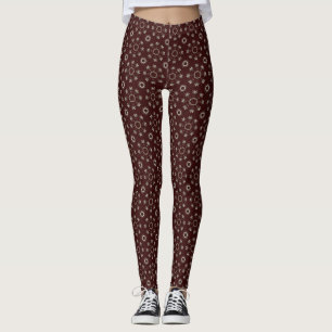Legging Floral Kabul Coffee License
