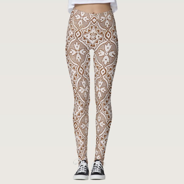 Legging Floral Paisley (Frente)