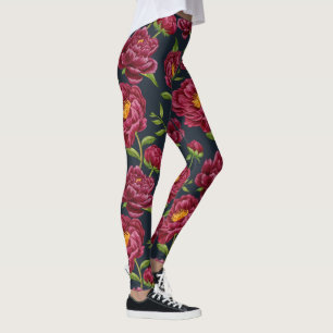 legging floral peônia