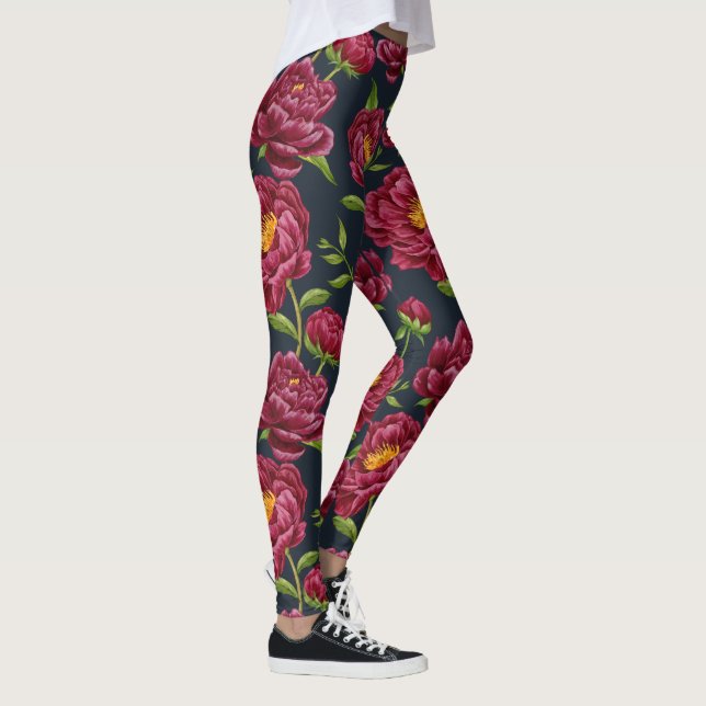 legging floral peônia (Direita)