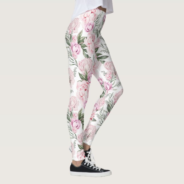legging floral peônia (Direita)