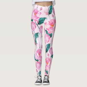 legging floral peônia