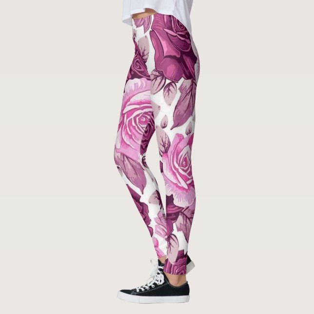 Legging Floral Popular (Esquerda)