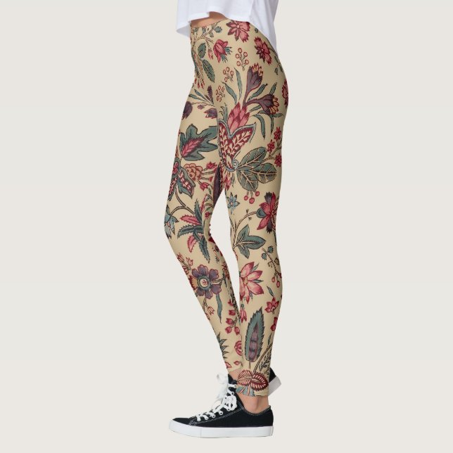 Legging Floral Tapeçaria Arte Flor (Esquerda)