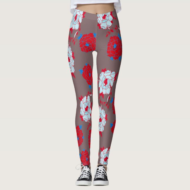 Legging flores (Frente)