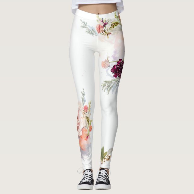 Legging flores (Frente)