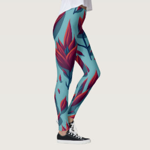 Legging flores