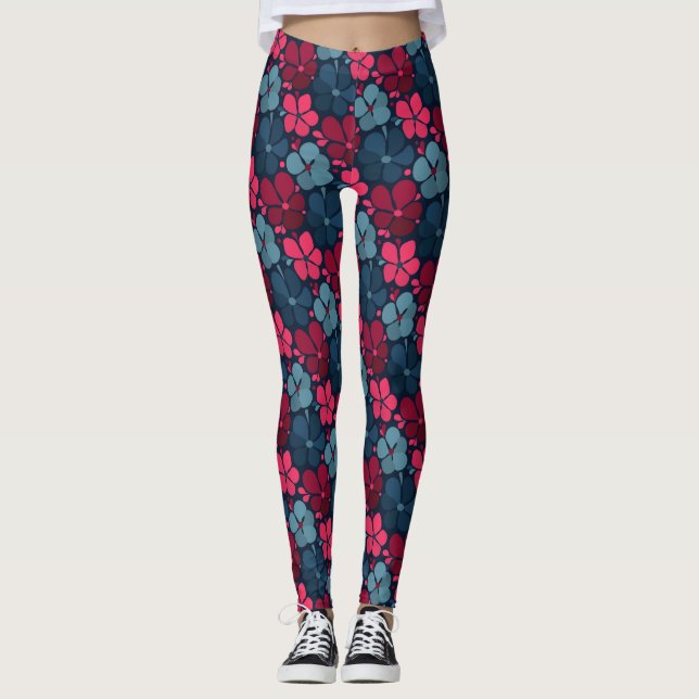 Legging flores boho (Frente)