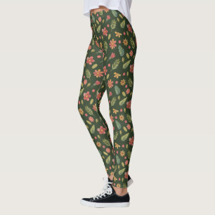Legging Flores Caprichosas da Floresta