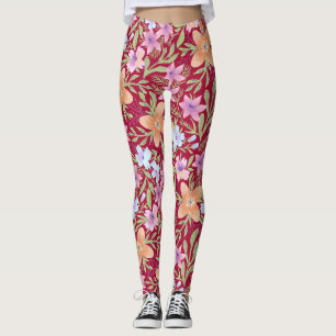 Legging Flores Coloridas
