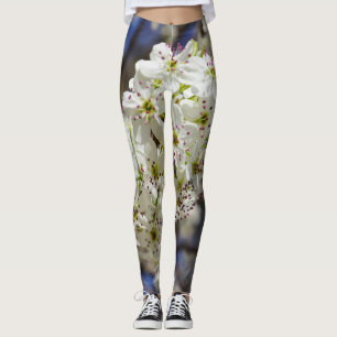 Legging Flores da pera de Bradford