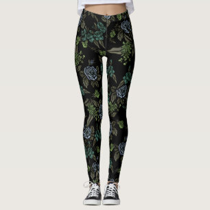 Legging Flores da Terra Verde