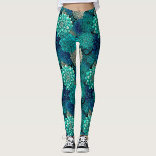 Legging Flores de Dahlia Materno Flores de Dahlia Feminin
