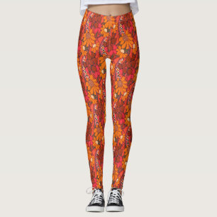 Legging Flores de Groovy de Queda