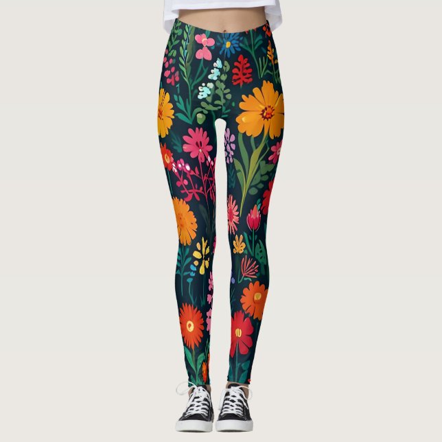 LEGGING FLORES DE JARDIM (Frente)