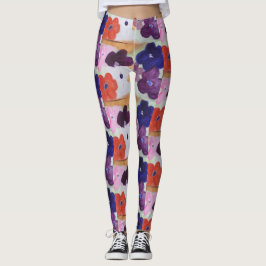 Legging Flores de Mola Anemone