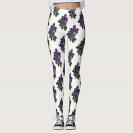 Legging Flores de Paz bonito
