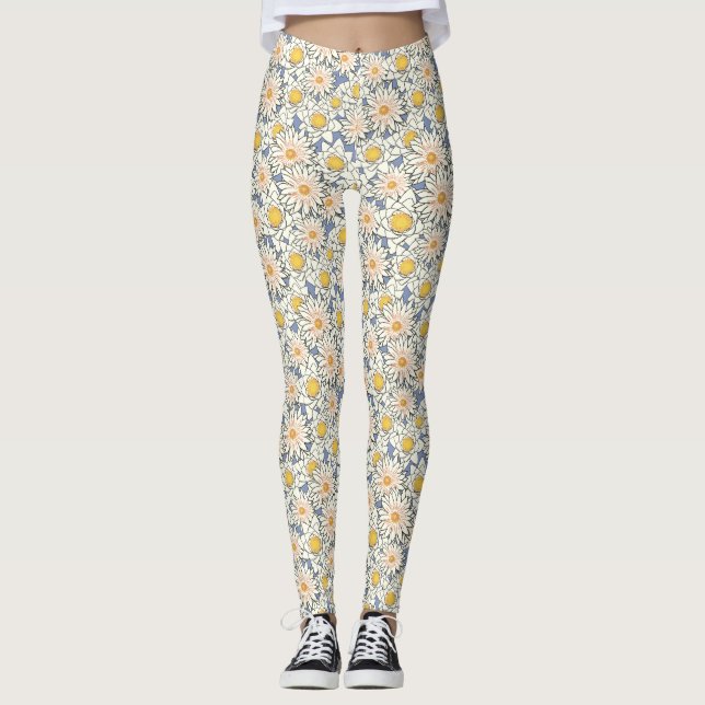 Legging Flores de Pernas (Frente)