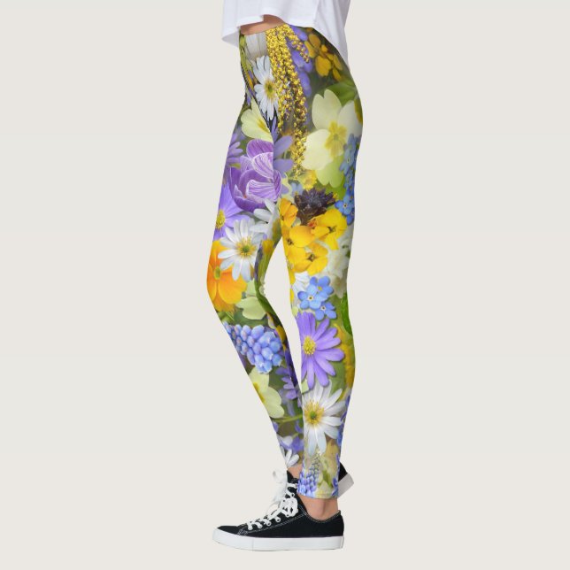 Legging Flores de primavera (Esquerda)