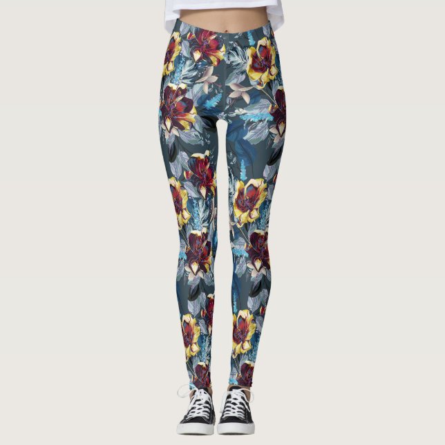 Legging Flores de Tulipas - Legenda (Frente)