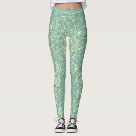 Legging Flores de Verão