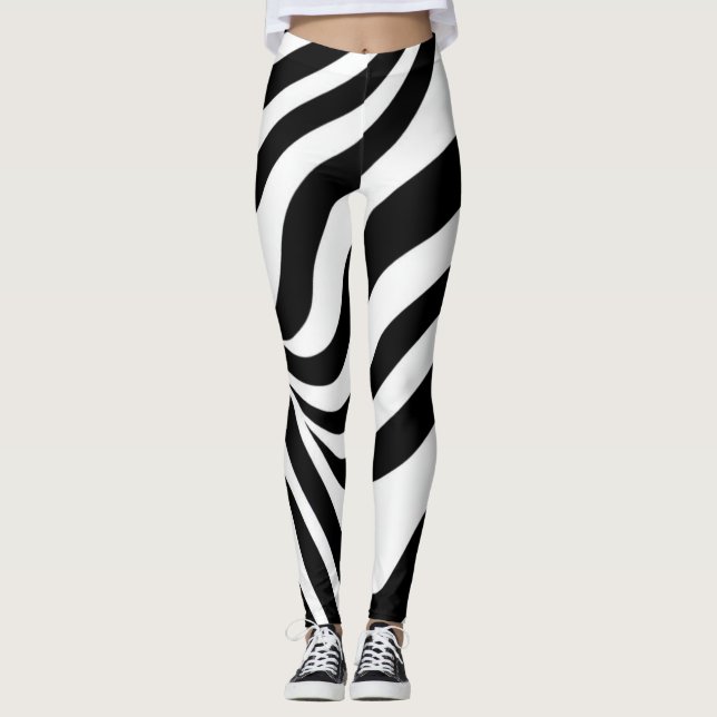 Legging Flores de Zebra (Frente)