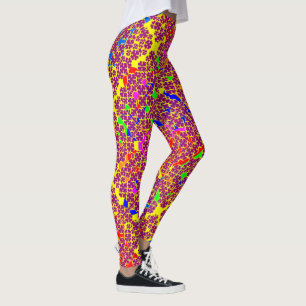 Legging Flores do Coração por Kenneth Yoncich