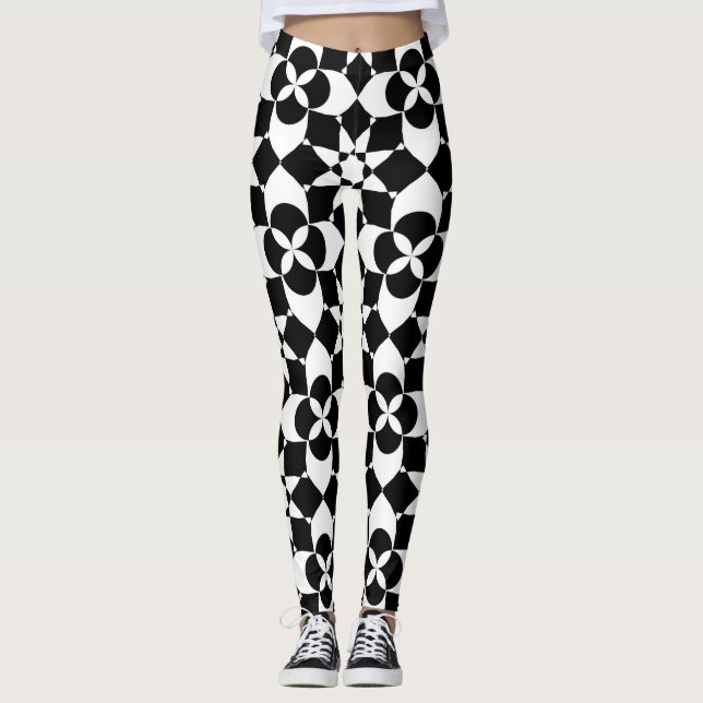 legging flores e estrelas (Frente)