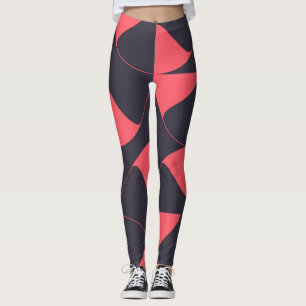 Legging Flores geométricas circulares elegantes, quic, abs